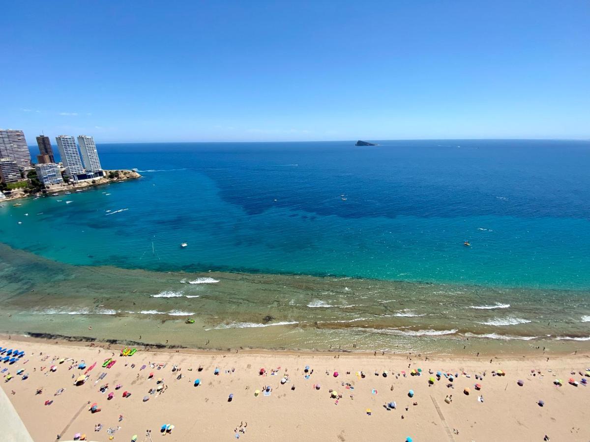 Apartamento Torre Levante, Primera Linea De Playa بينايدورم المظهر الخارجي الصورة