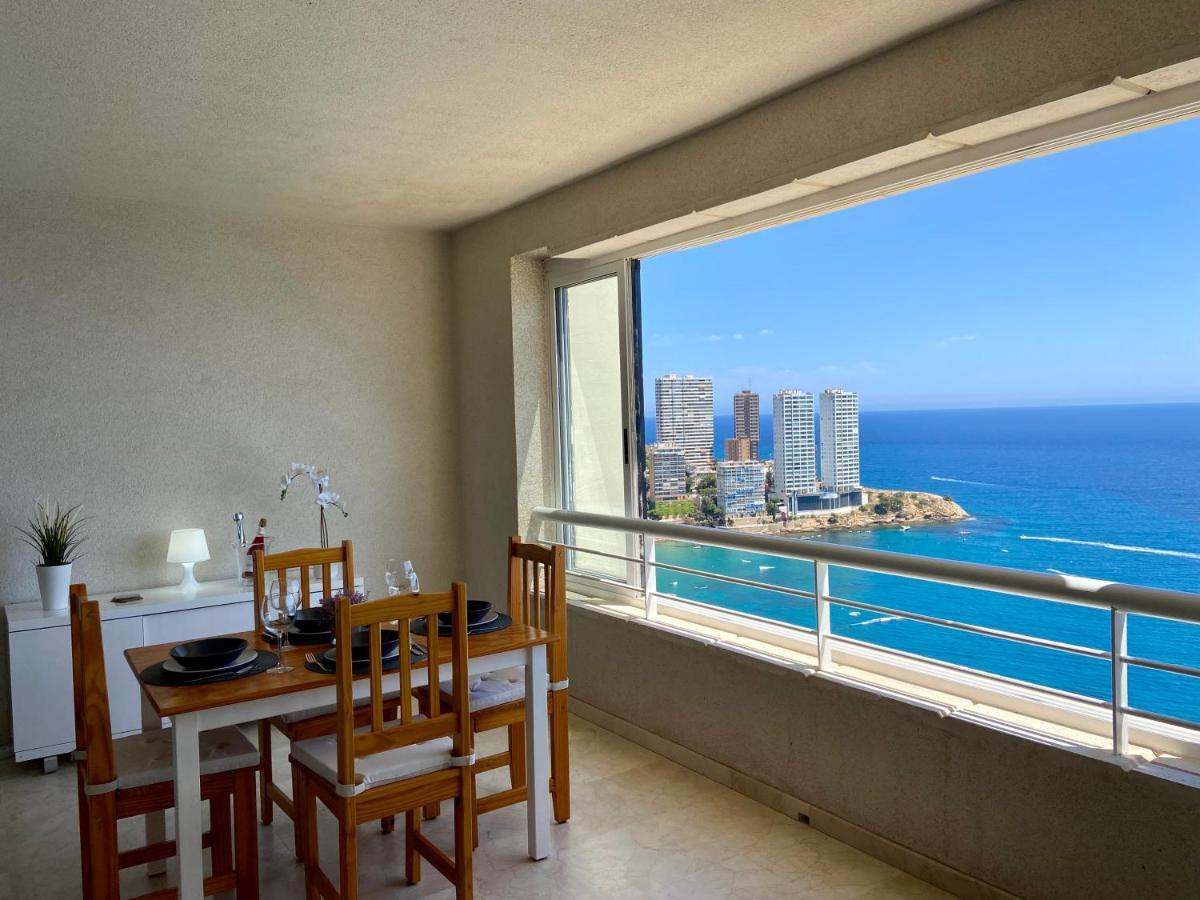 Apartamento Torre Levante, Primera Linea De Playa بينايدورم المظهر الخارجي الصورة