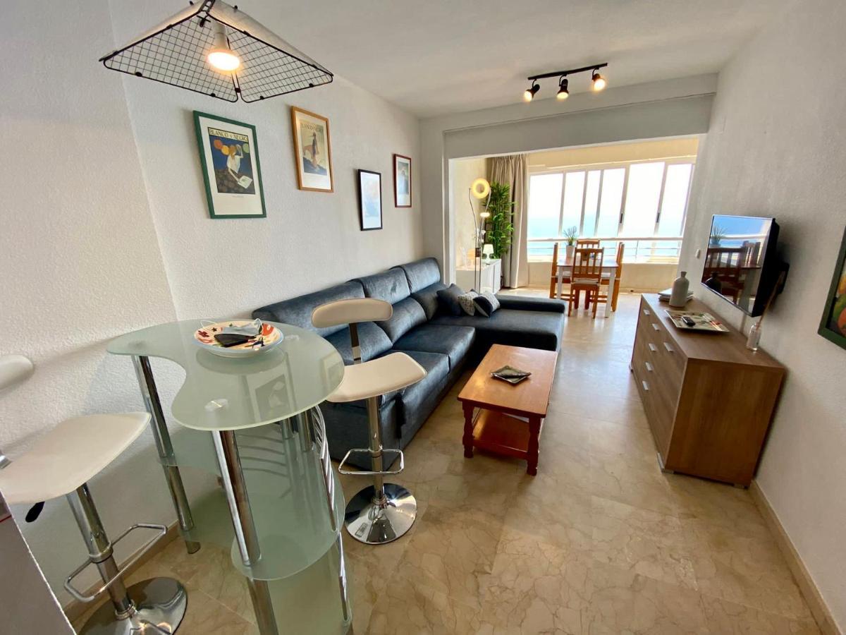 Apartamento Torre Levante, Primera Linea De Playa بينايدورم المظهر الخارجي الصورة