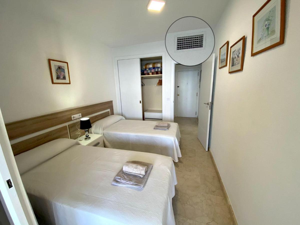 Apartamento Torre Levante, Primera Linea De Playa بينايدورم المظهر الخارجي الصورة