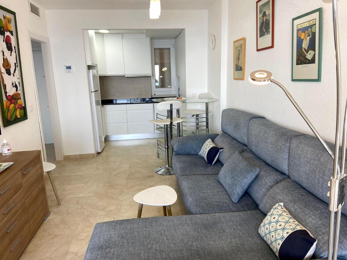 Apartamento Torre Levante, Primera Linea De Playa بينايدورم المظهر الخارجي الصورة
