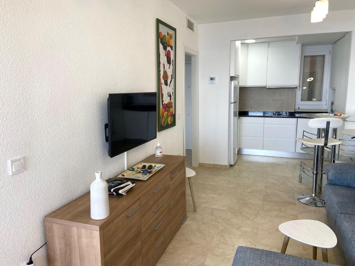 Apartamento Torre Levante, Primera Linea De Playa بينايدورم المظهر الخارجي الصورة