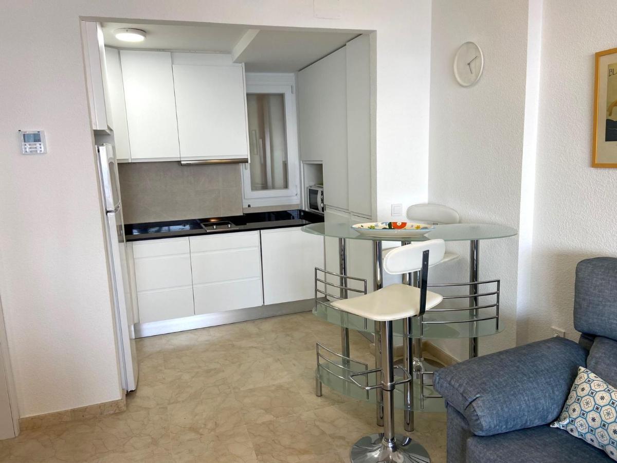 Apartamento Torre Levante, Primera Linea De Playa بينايدورم المظهر الخارجي الصورة