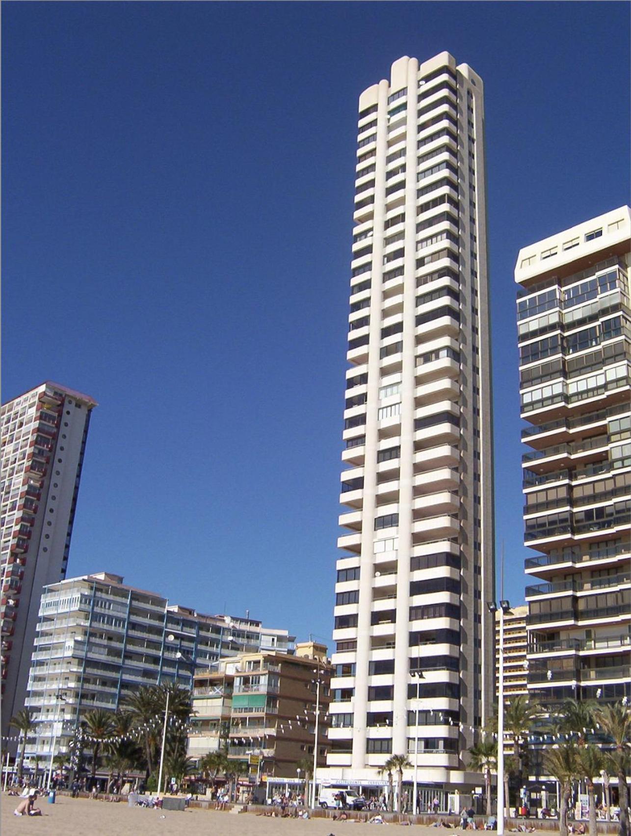 Apartamento Torre Levante, Primera Linea De Playa بينايدورم المظهر الخارجي الصورة